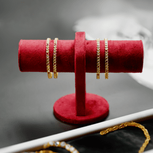 Classic Gold Bangle Set of 4 | 2-6 / 2-4 Sizes