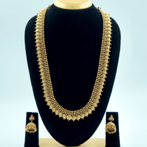 Traditional Lakshmi Haram with Matching Earrings